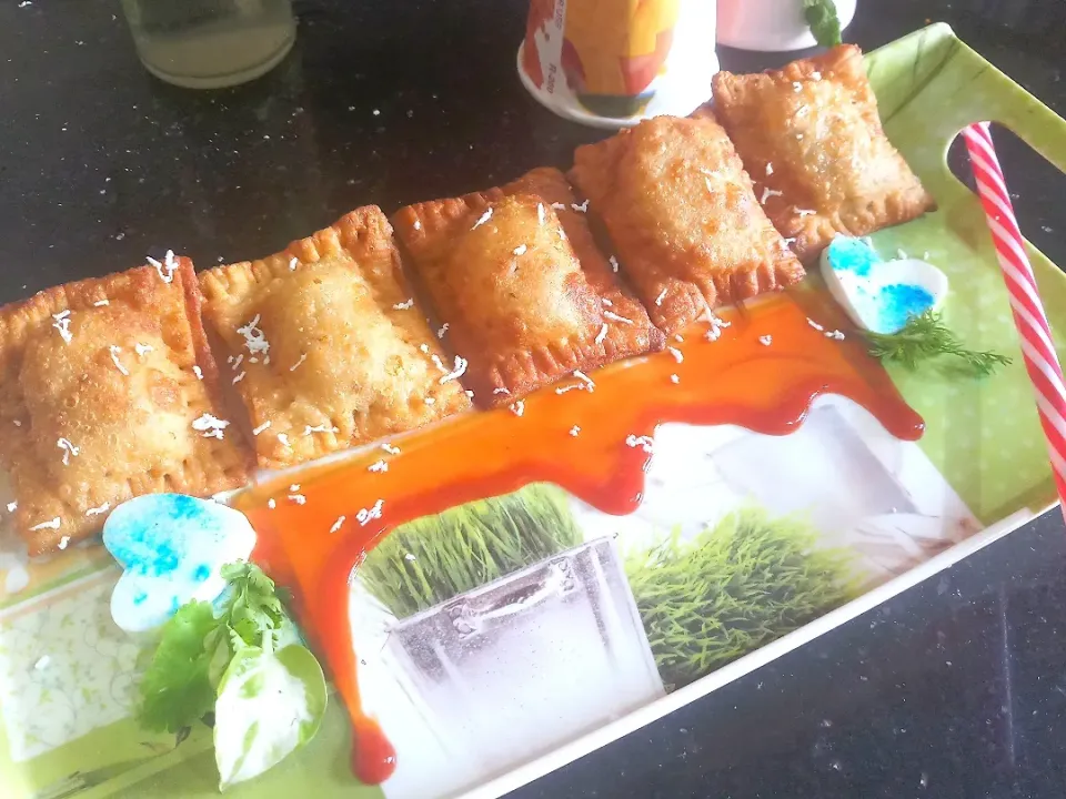 Stuff paneer puff|sonali Unique ideas & recipesさん