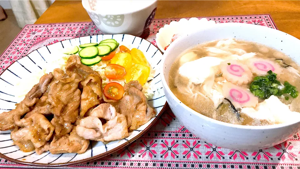 ✩︎昨日のソーメンをリメイクにゅ~麺！！✩︎|🌼はなちゃん🌼さん