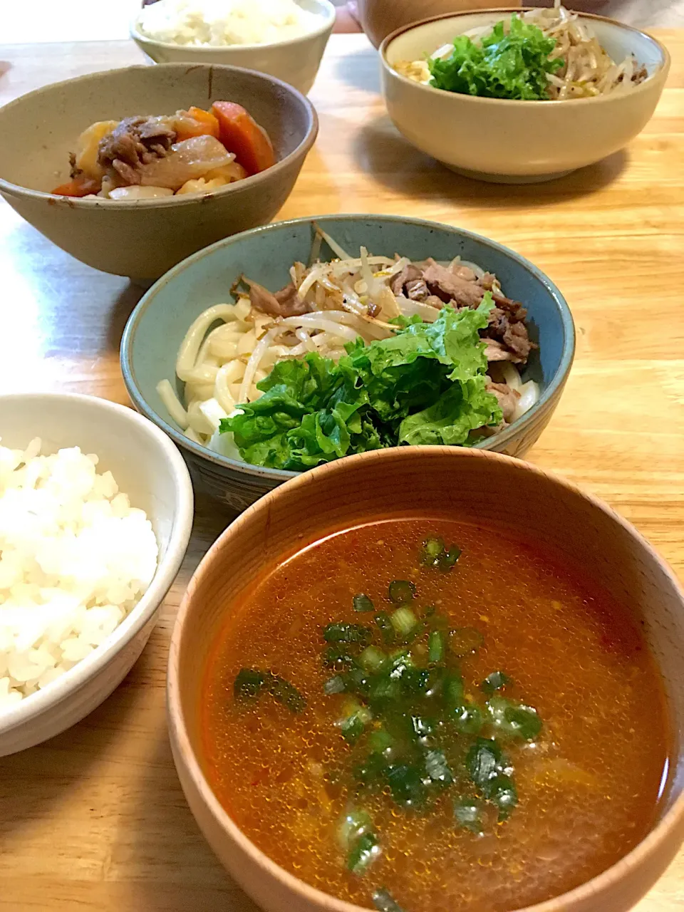 おうどんでつけ麺♡|さくたえさん