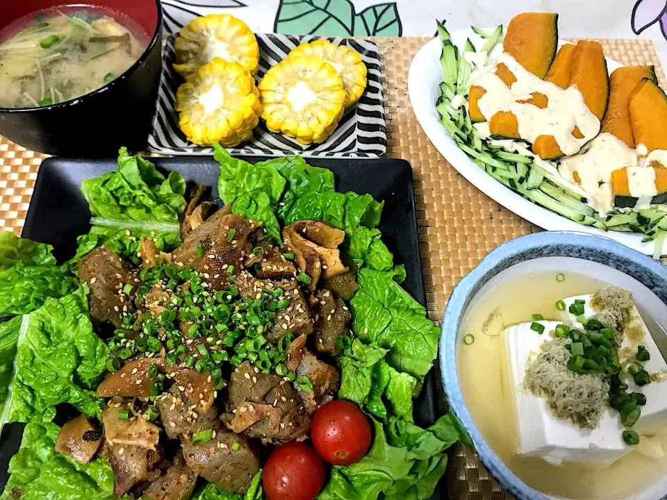 Snapdishの料理写真:今日の晩ご飯　200618|Qさん