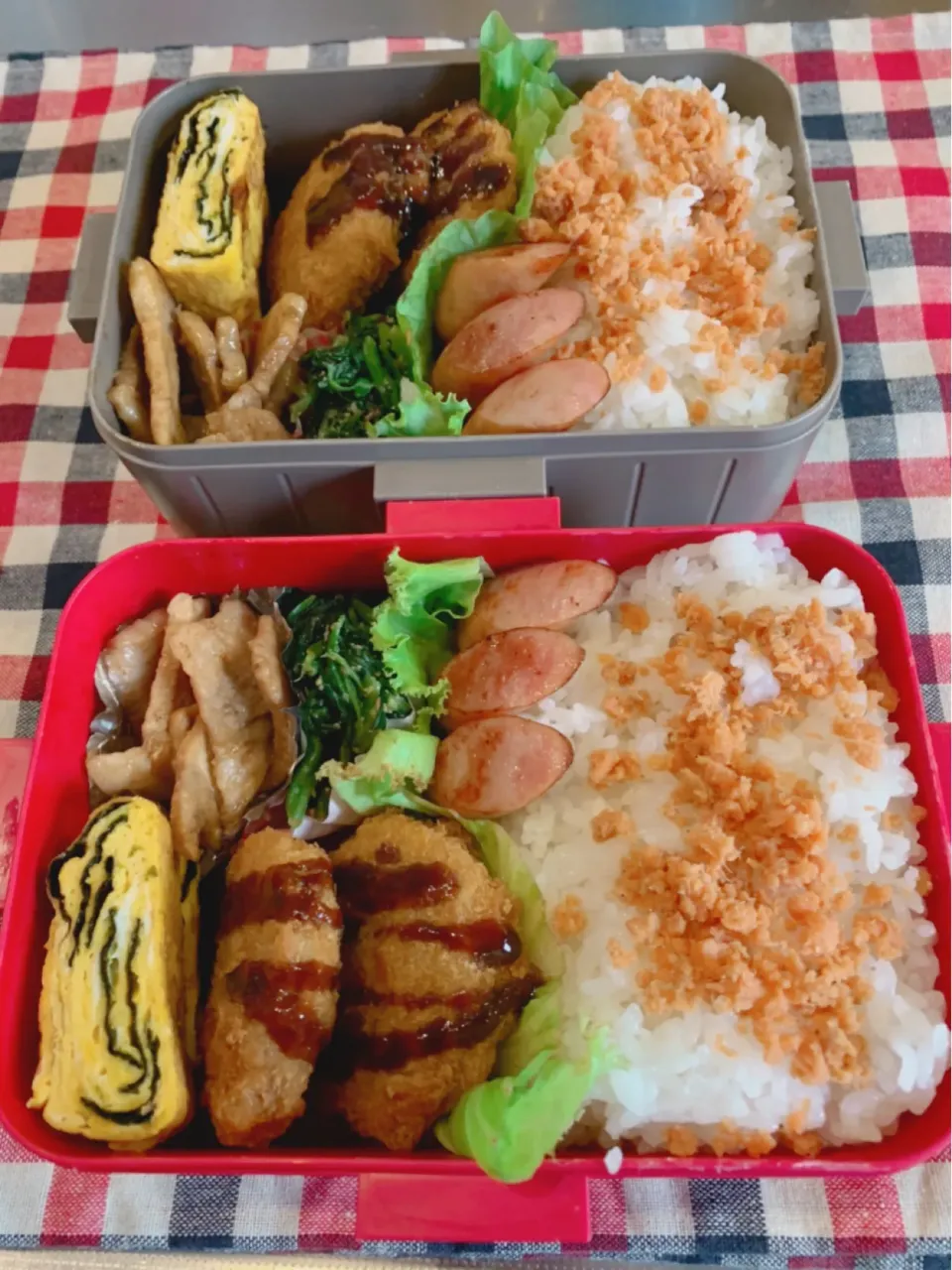 旦那と次男弁当|yukariさん