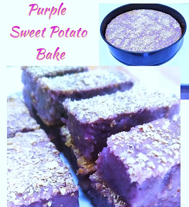 Purple Sweet potato bake|Harlina  (Malaysia)さん