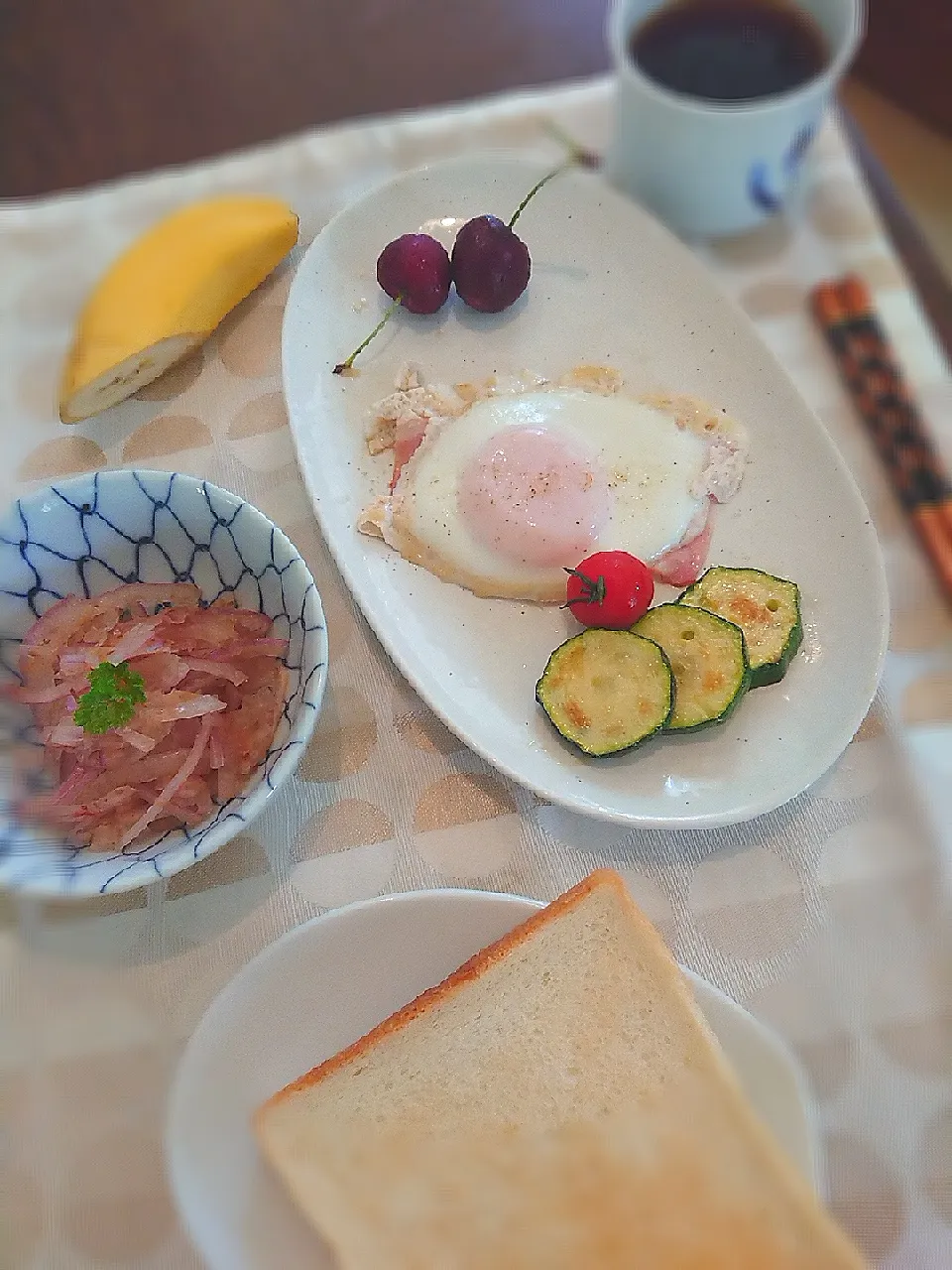 Snapdishの料理写真:朝ごはん|まめころさん