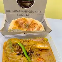 ROTI ARAB KARI MAMAK GEARBOK KAMBING|DapoMakanDM DHUHA HUDAさん