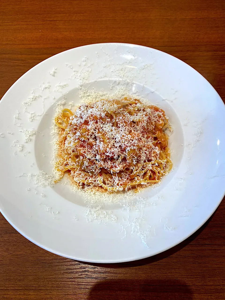 リコッタサラータチーズと焼きなすのトマトソースパスタ|かぬさん