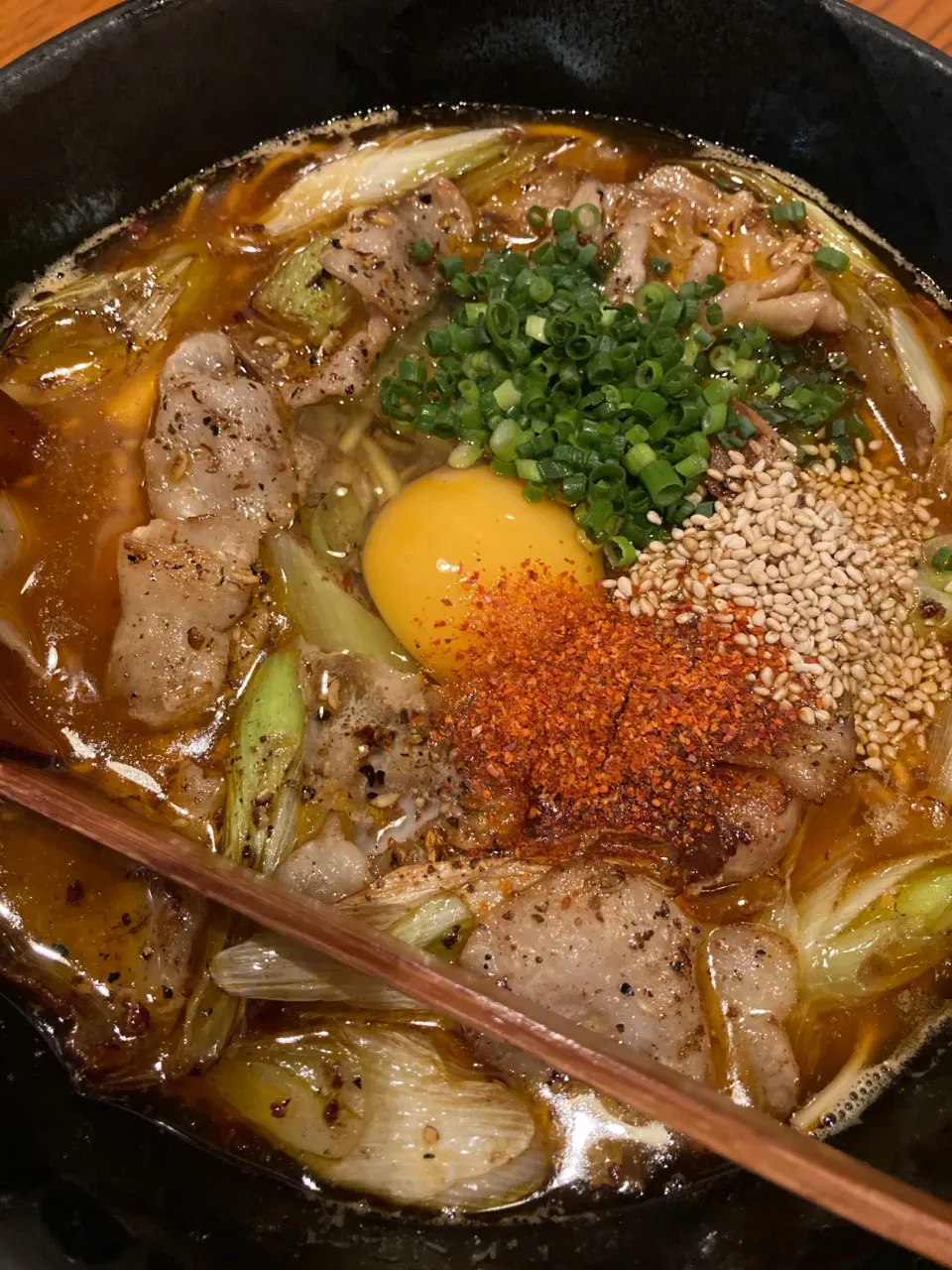 鶏白湯辛シビマーラー麺|晴れの陽さん