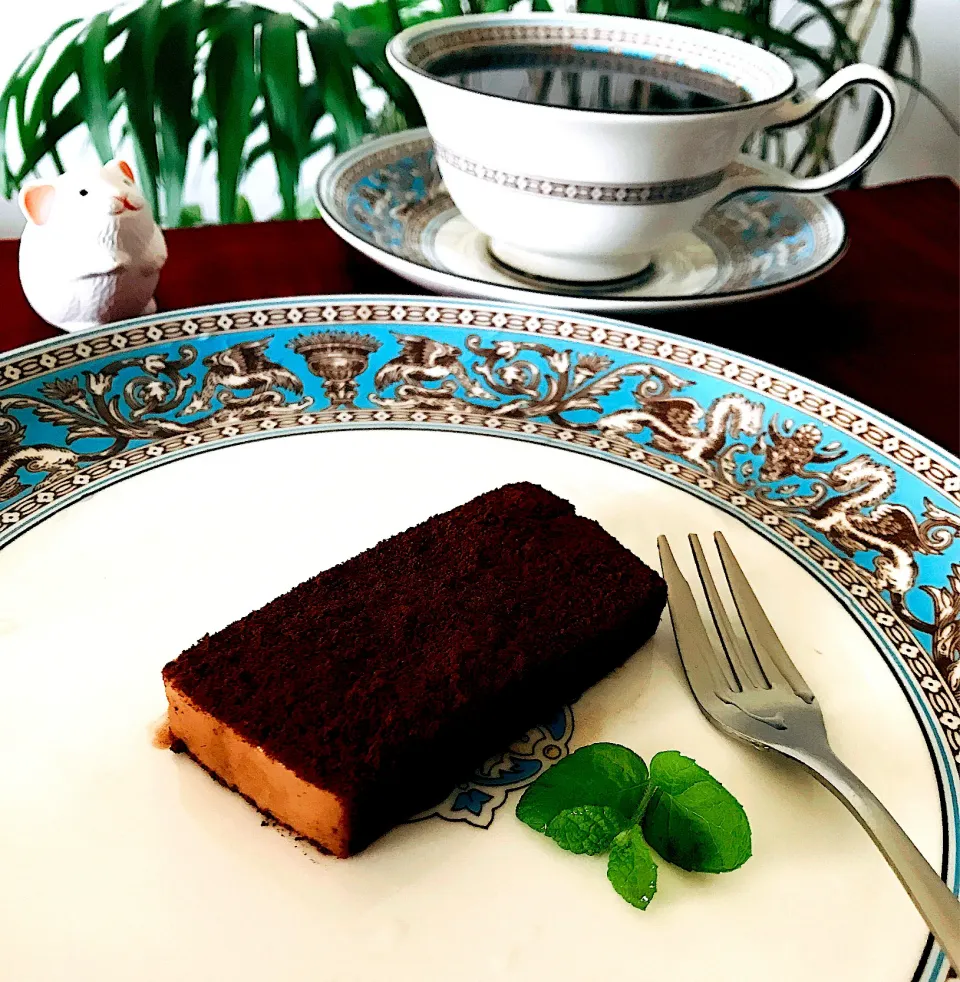 やっと出来ました。フー💦　　　初のチョコテリーヌ|Sの食卓さん