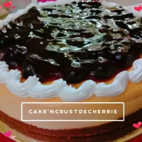 Snapdishの料理写真:blueberry cheesecake|🍒 cherry 🍒さん