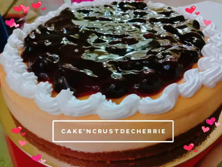 Snapdishの料理写真:blueberry cheesecake|🍒 cherry 🍒さん