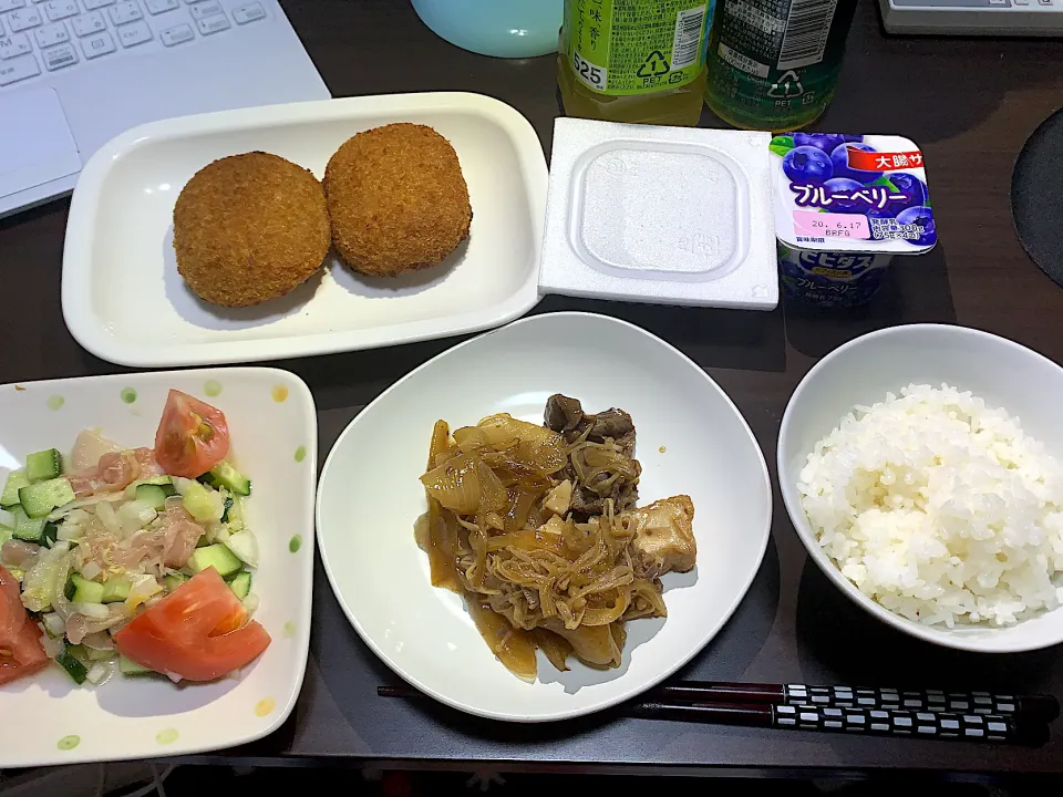 Snapdishの料理写真:今日の夜ご飯|(ノ◕ω◕)ノ➰(せが)さん