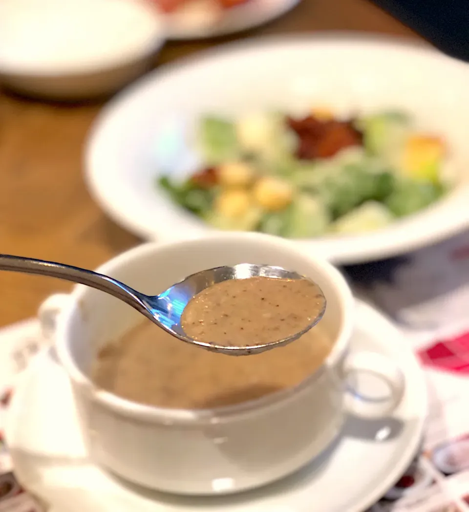 Truffle cream soup@ Phraya kitchen, Surawongse BKK.|Chalinee Kalyanamitraさん