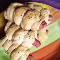 sausage bread roll|blackcherryさん