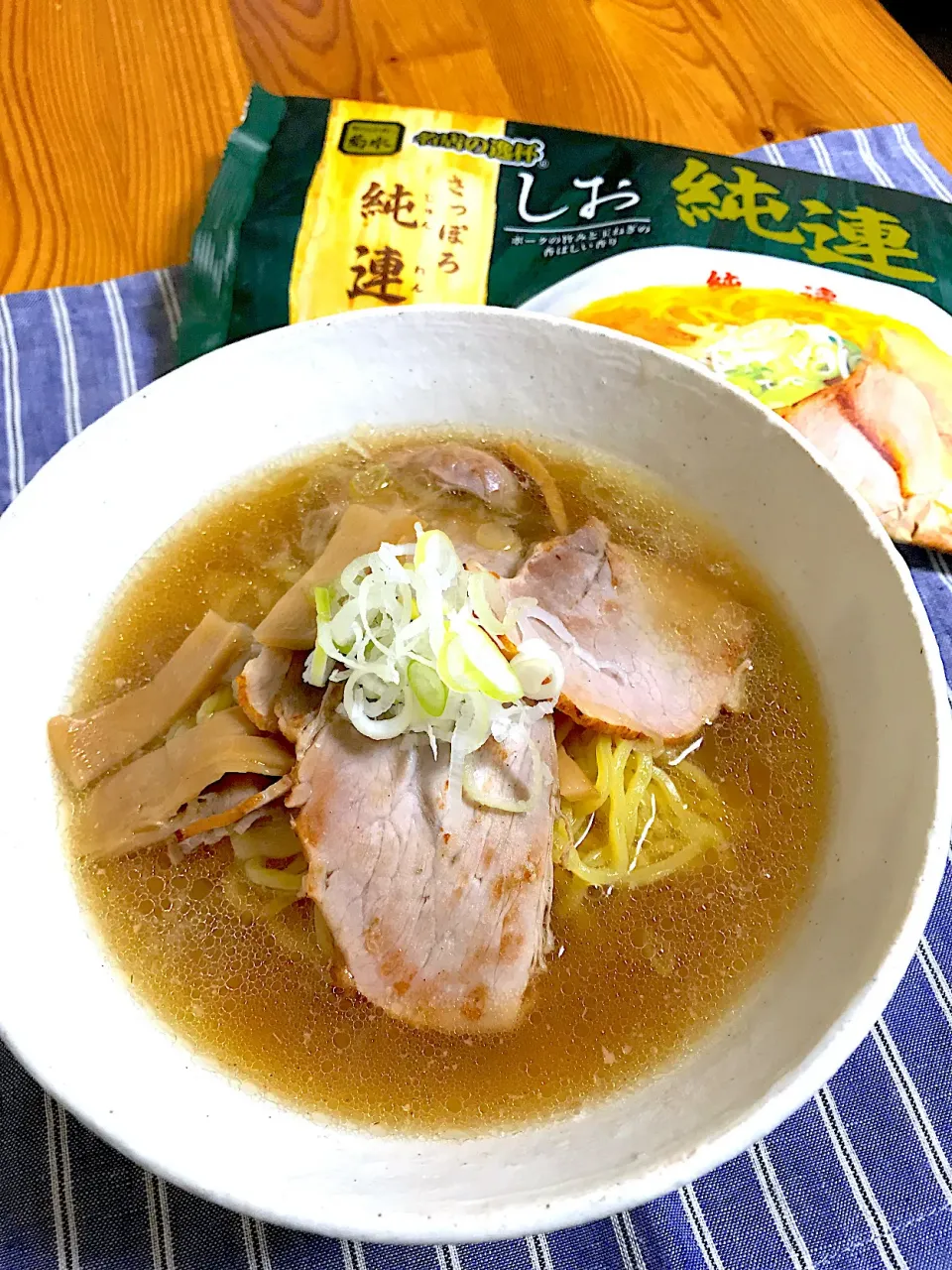 塩ラーメン(純連)|sayaさん