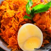 Snapdishの料理写真:Chicken dum biryani|bishwarupさん