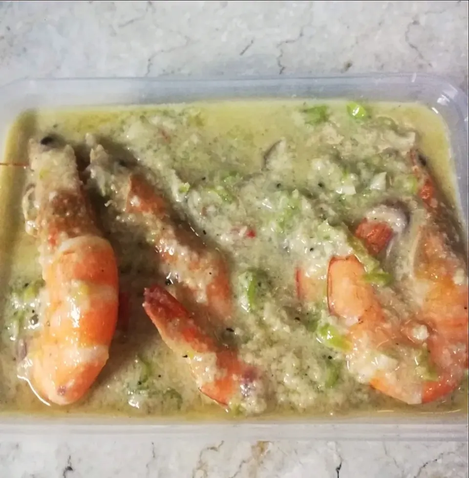 Shrimp in Spicy Coconut milk|Tinさん