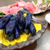 Snapdishの料理写真:母のなす漬け🍆🍺|しぽぽさん