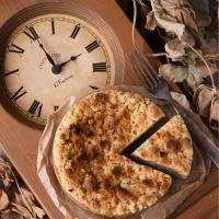 紅茶のクランブルチーズケーキ