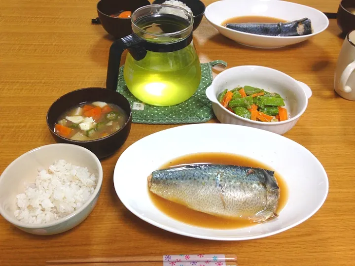 ✽あっさりさば味噌煮定食✽|＊抹茶＊さん