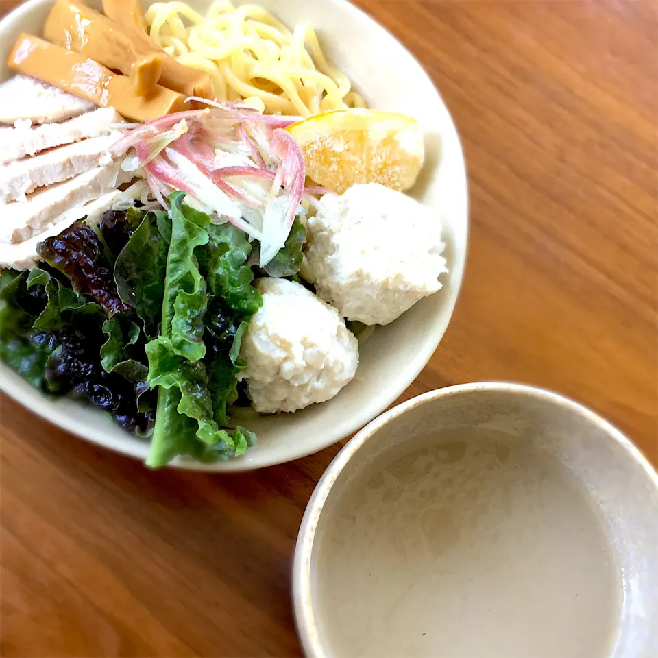 ゆず鶏つけ麺🍊🐣|べべべさん