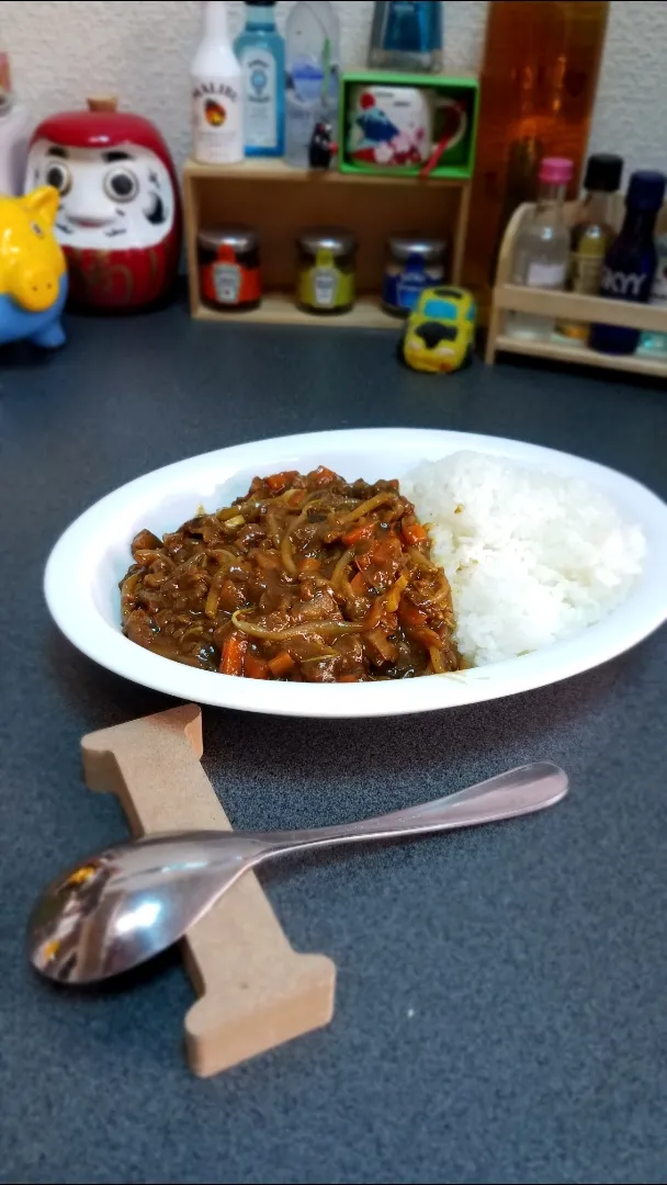 ある材料で、キーマカレーinもやし😋|masaki .fさん