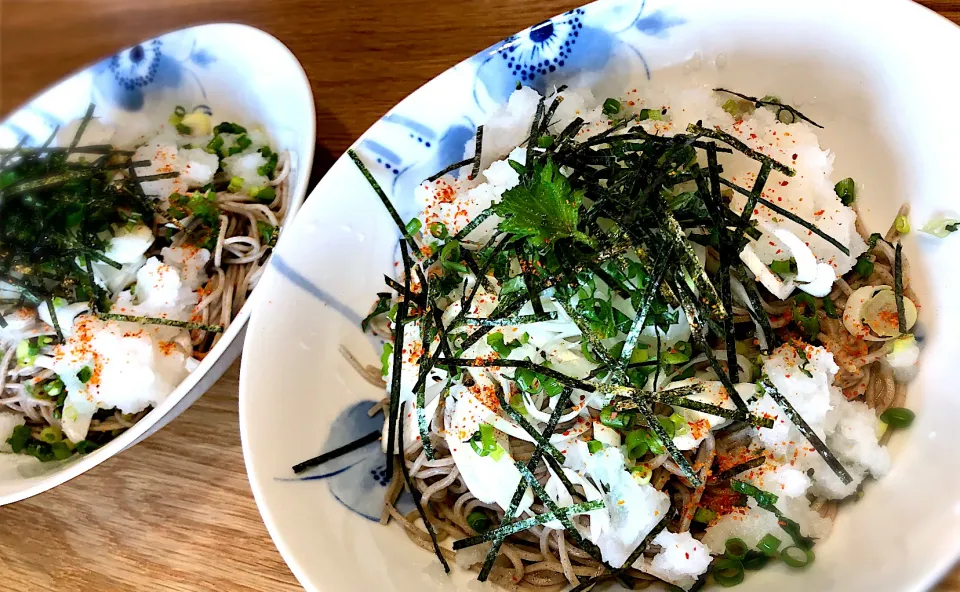 おろし蕎麦　大根とネギが辛くて美味い！|じゅんさんさん