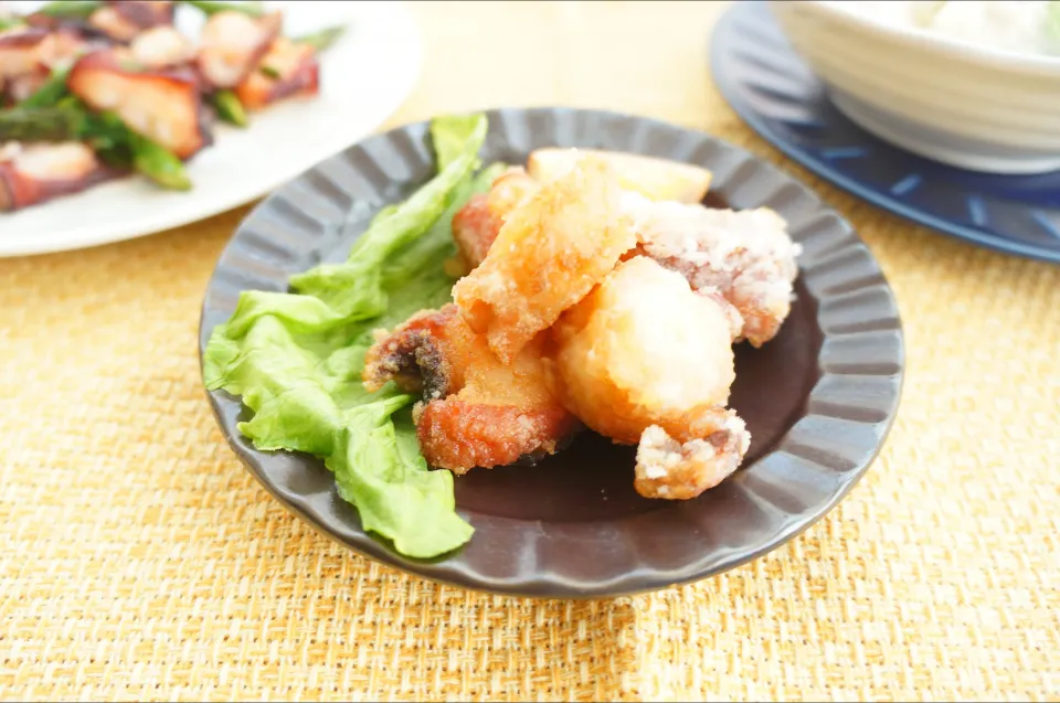 たこの魚醤唐揚げ|ちいさなしあわせキッチンさん