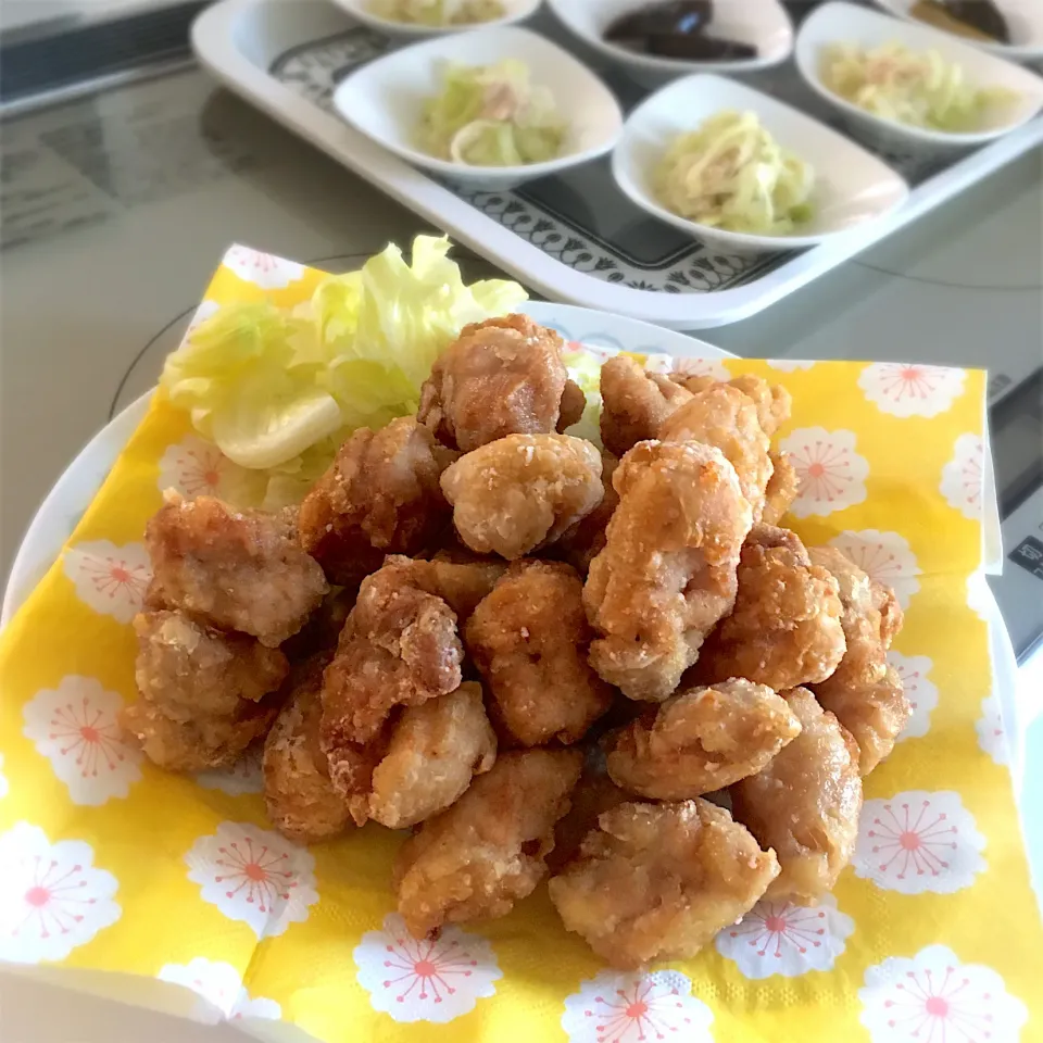 父の日　大量の唐揚げ|きむっちさん