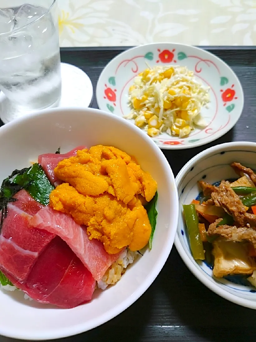 Snapdishの料理写真:海鮮丼
父の日に息子からのプレゼント|🍒ふみりん🍒さん