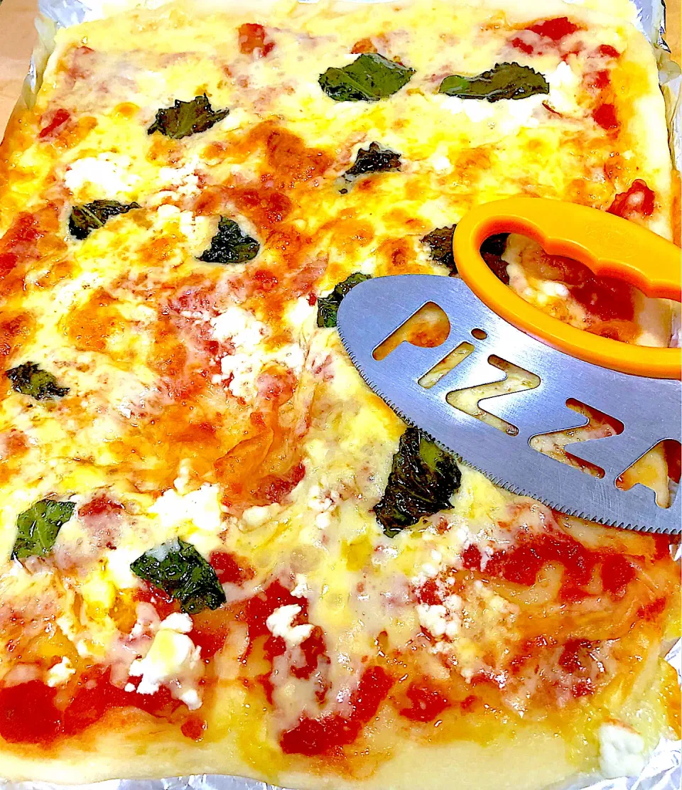 Homemade Margherita Pizza|Ronaさん