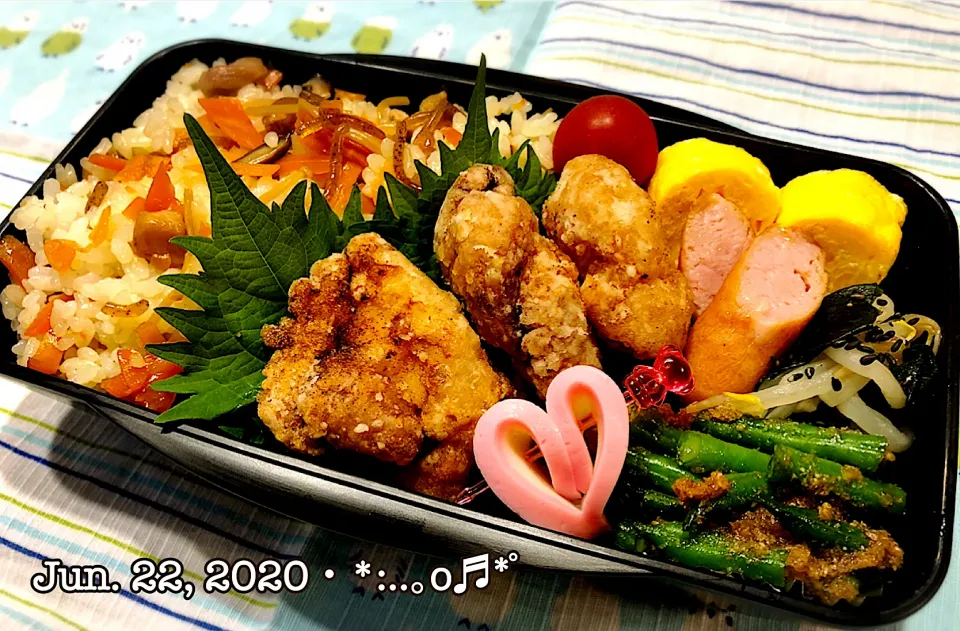 Snapdishの料理写真:2020/06/22お弁当〜♡|いく❤️さん