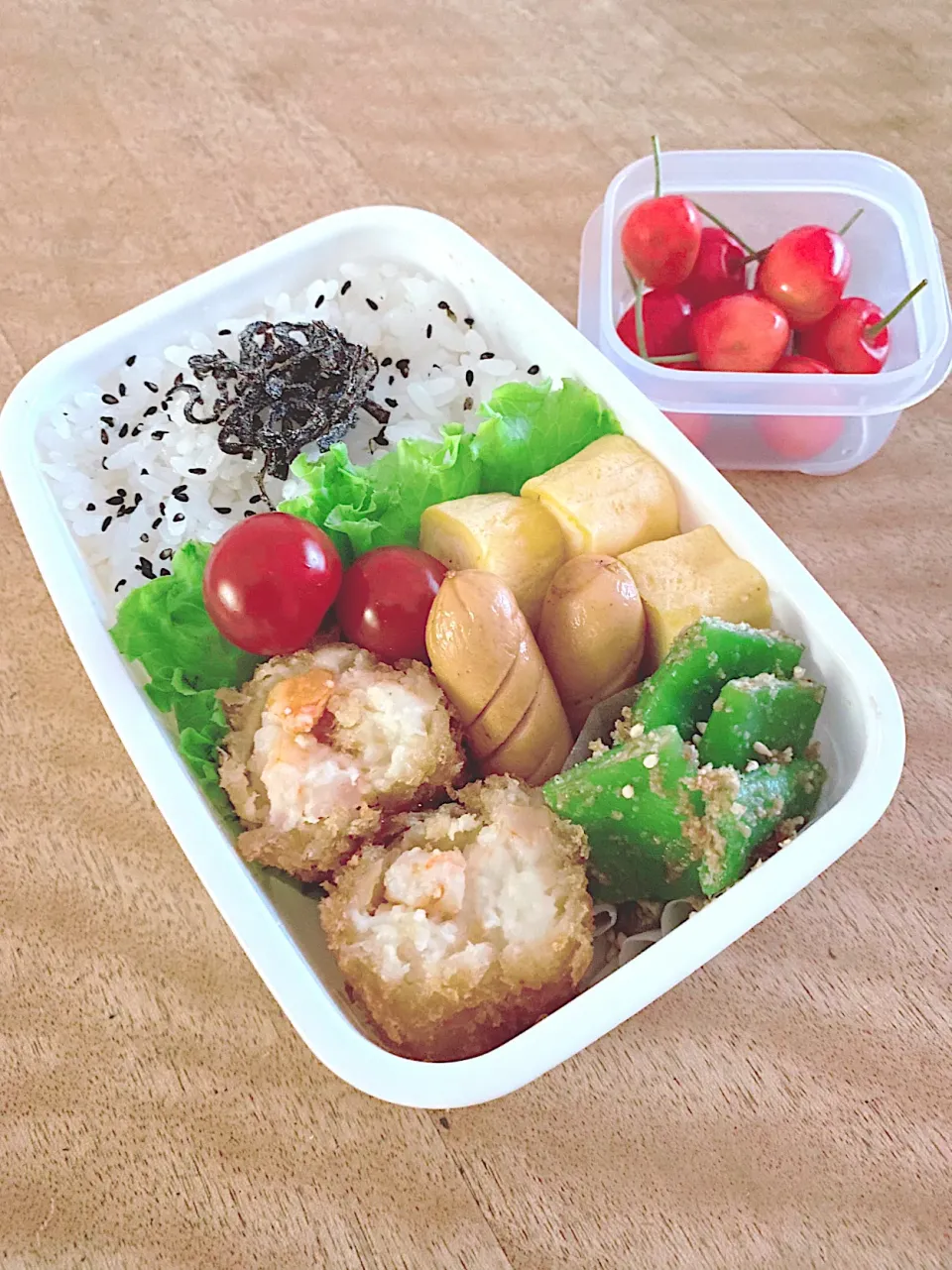 えびクリームコロッケのお弁当|Sakikoさん