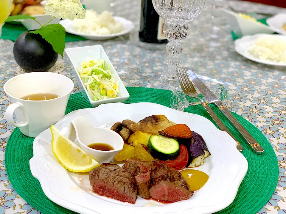 20200622 昨日のお夕飯は3種のステーキ食べ比べ🍽|Seikoさん