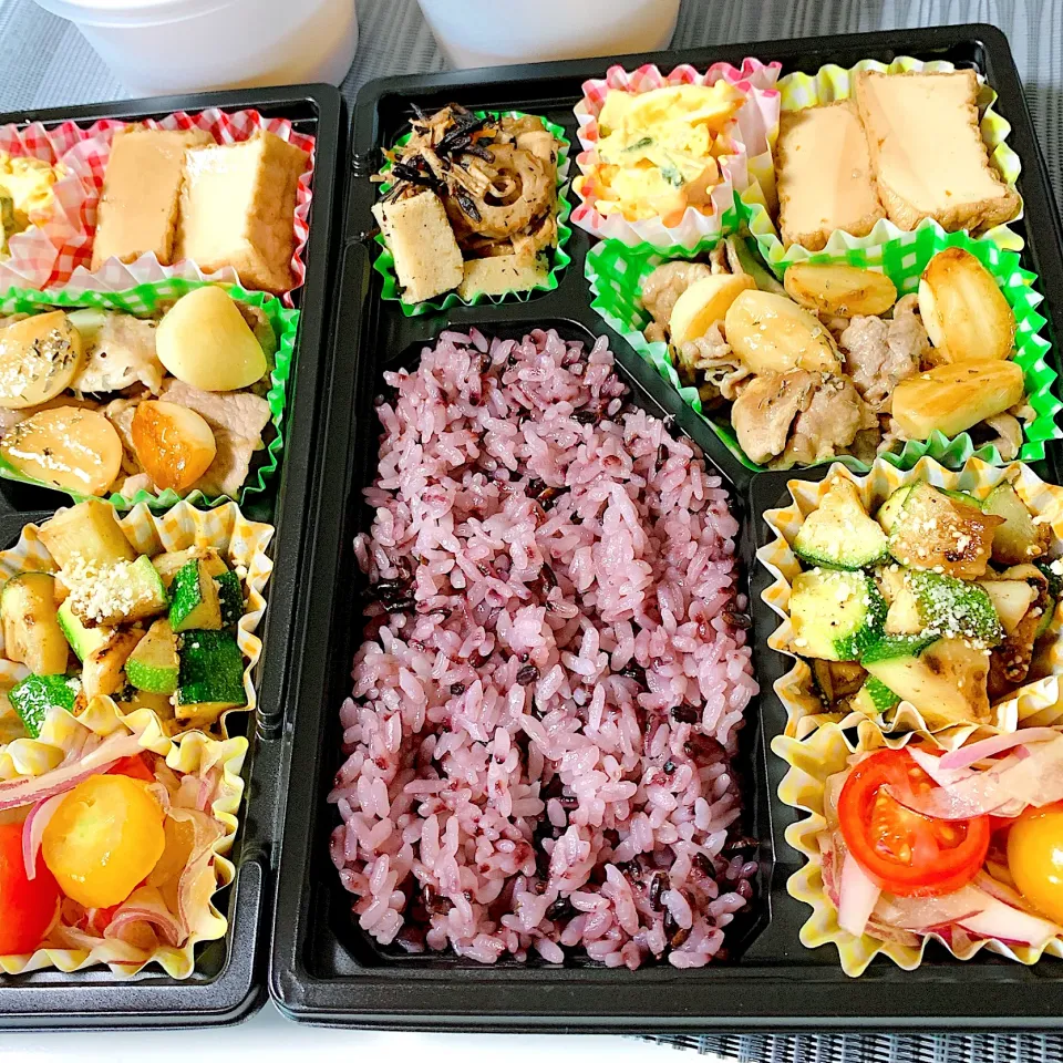 Snapdishの料理写真:🍀母の為の作り置き🍱弁当6/22|mico1217さん