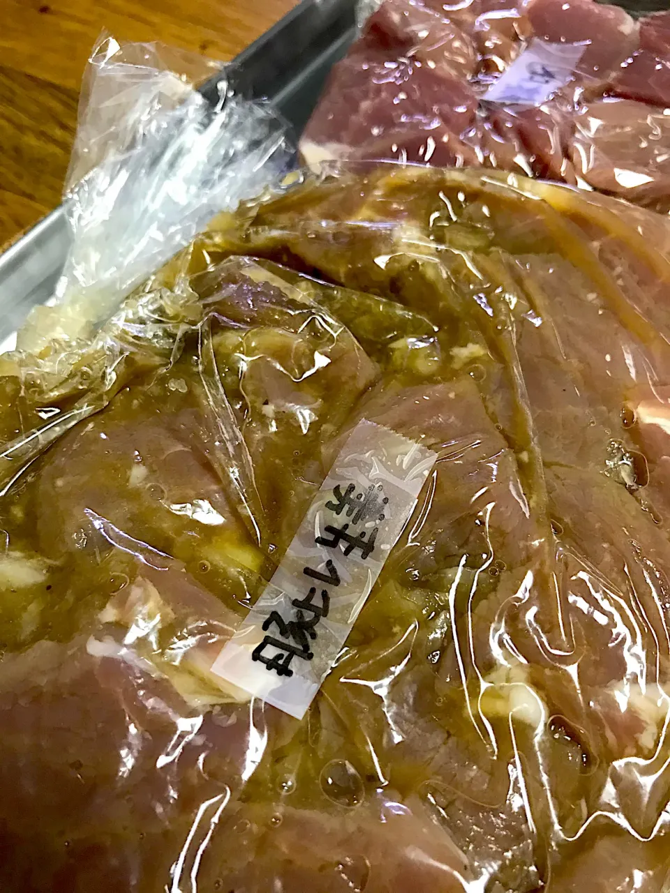 Snapdishの料理写真:豚ヒレ肉の漬け込み　#豚ヒレブロック　#冷凍保存|morimi32さん