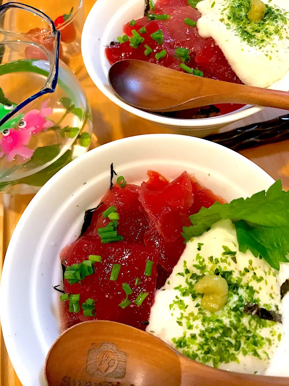 マグロのこれうまつゆ漬け丼|シュトママさん