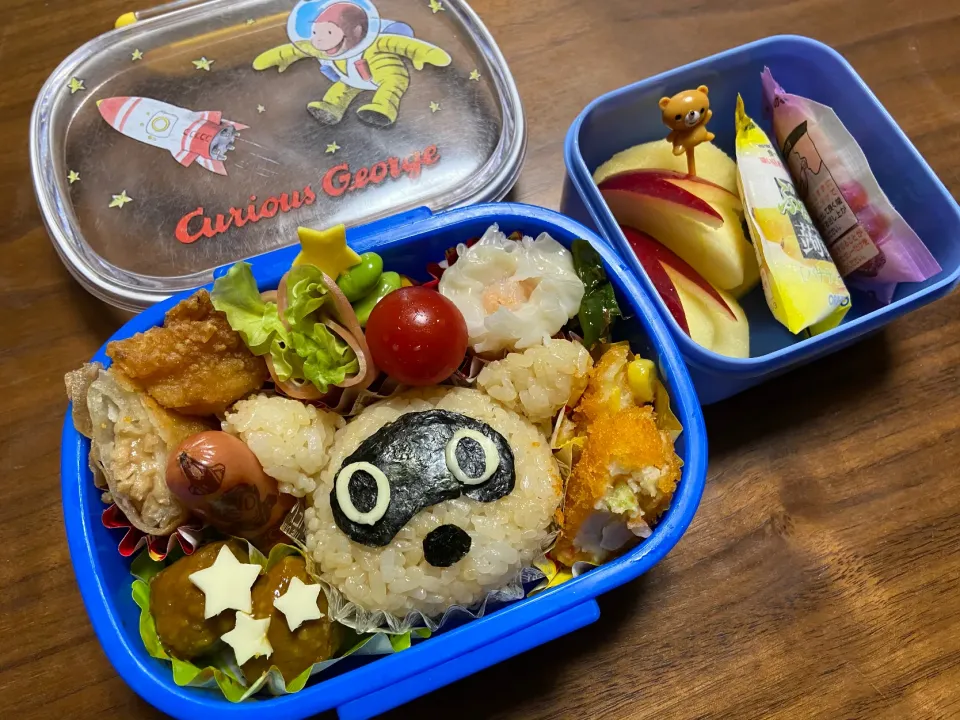 幼稚園😋お弁当🍱あつ森🌳たぬきち|ma-chanさん