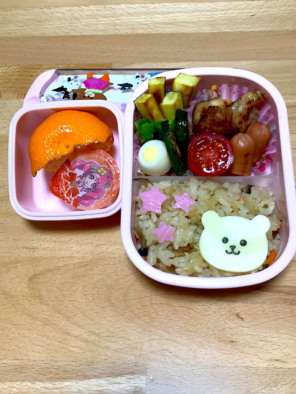 幼稚園お弁当★簡単　時短|おにぎりさん