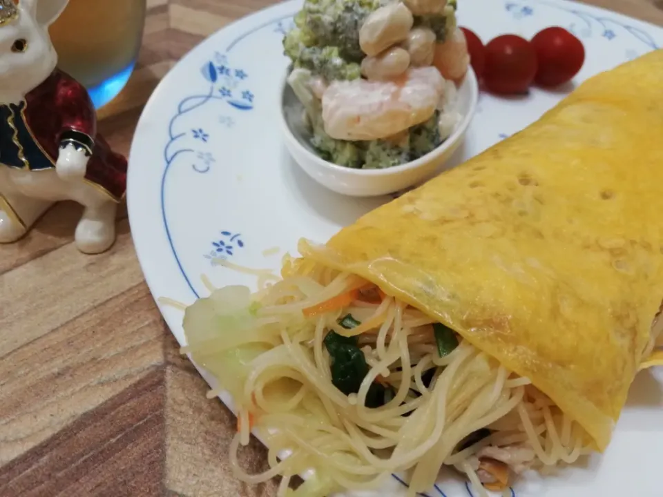 6/23
オムビーフンランチ😋|たえさん