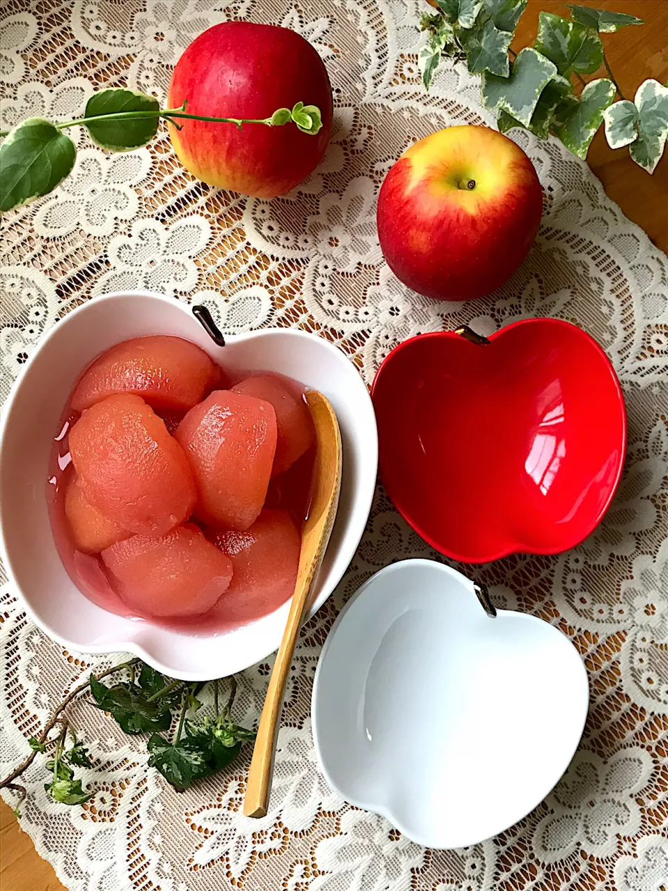 🍎🍎NZ🇳🇿のダズルりんごで　レモンをキュッと効かせたコンポート🍎🍎|Hollyさん