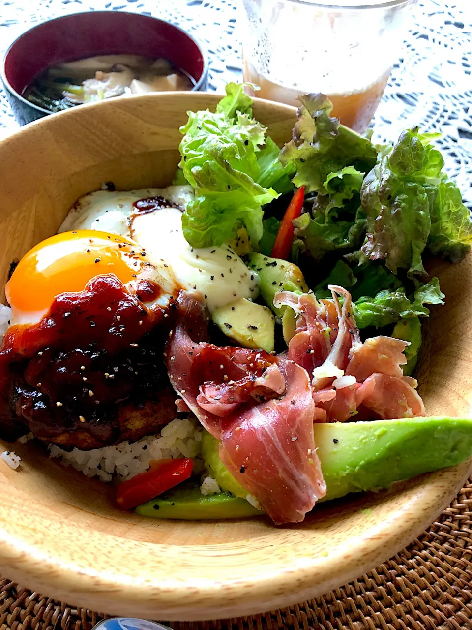 Snapdishの料理写真:ロコモコ丼✩.*˚|Tina Tomoko😋さん