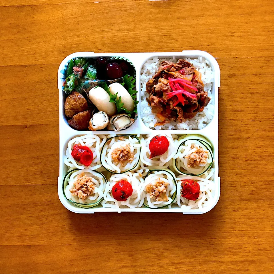 Snapdishの料理写真:麺弁当。|むろこ。さん