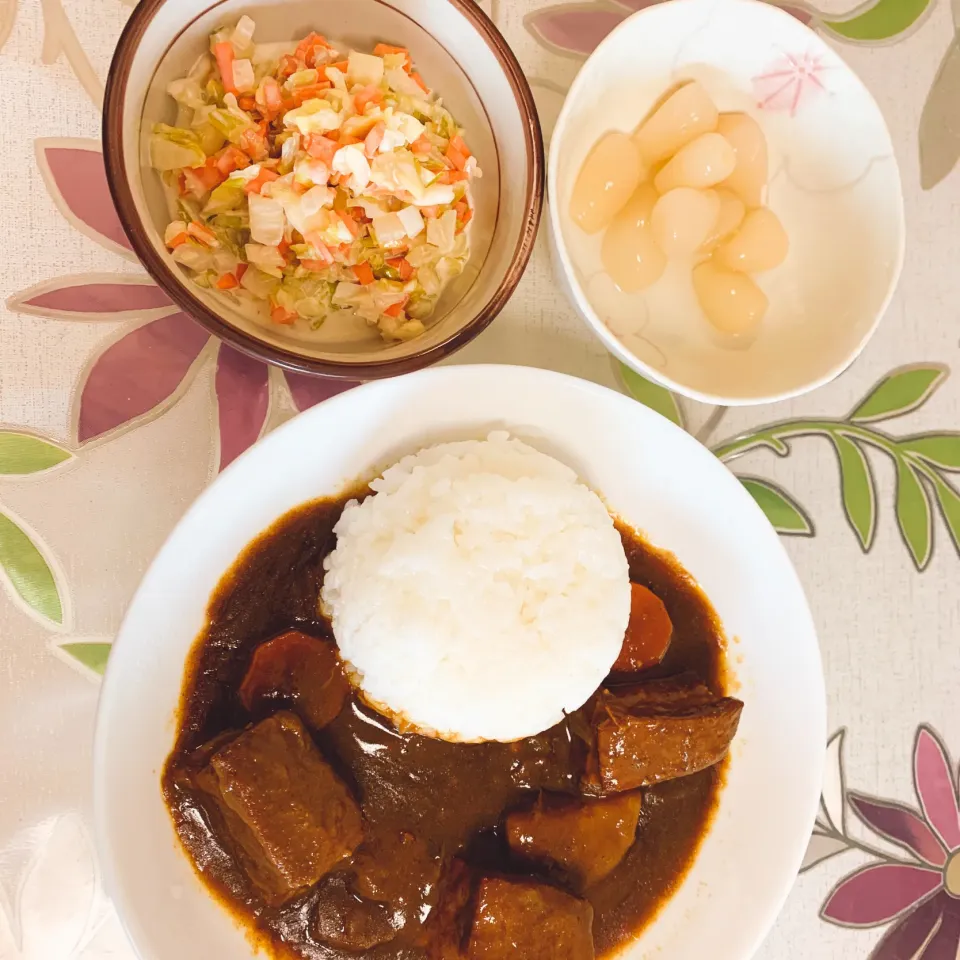 豚バラカレー|ちーさんさん