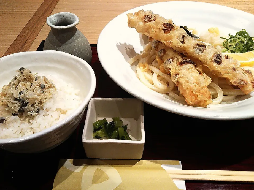 温玉ちくわ揚げ御膳・しらす御飯|ゆきこさん