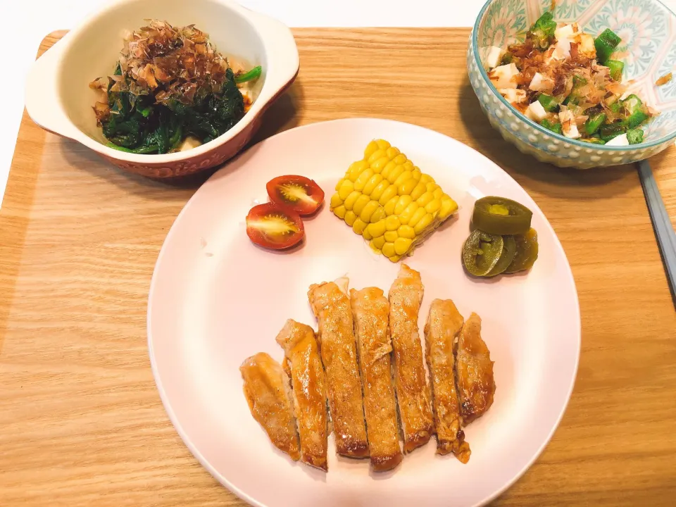 Snapdishの料理写真:dinner♡2020/06/18|ちび太さん