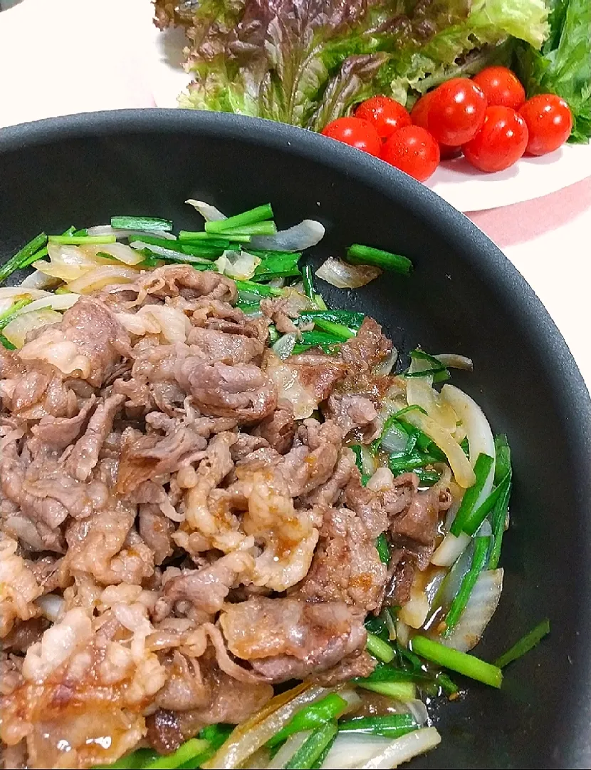 ☆今日の晩ごはん☆　焼き肉炒め|hamamaさん