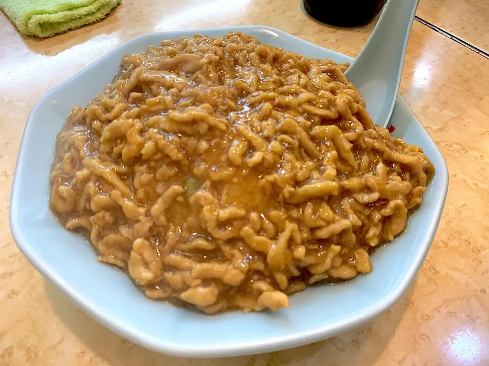 肉あんかけチャーハン|とみさんさん