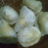 pempek isi 
telor,rebon,kates lenjer|yuliさん