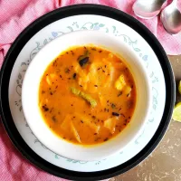 dal dhokli (lentil curry)|kiniさん