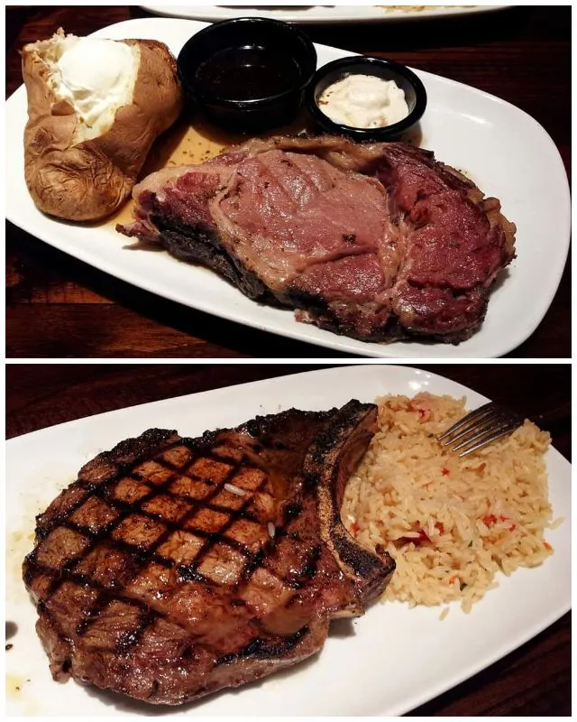 Snapdishの料理写真:prime rib and rib eye|steven z.y.さん