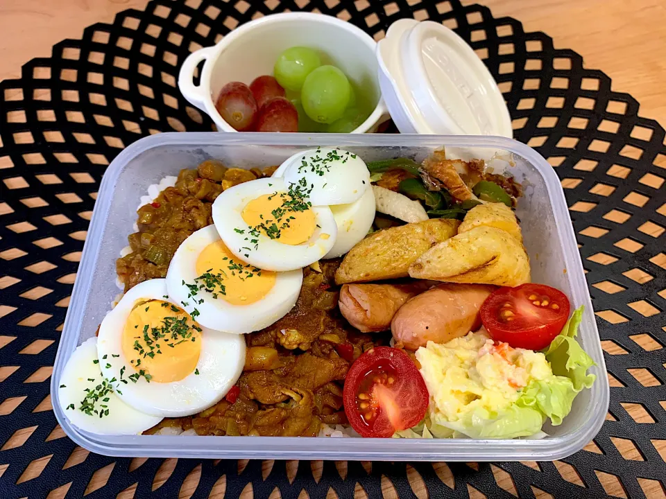 #キーマカレー弁当|mmmさん